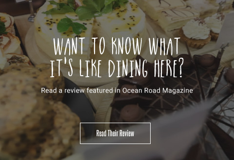 Want to know what it's like dining here - Read a review featured in Ocean Road Magazine
